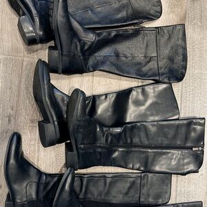 3 PAIRS TALL Boots